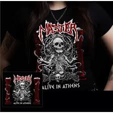 Master - Alive In Athens [CD plus T-Shirt (L)]