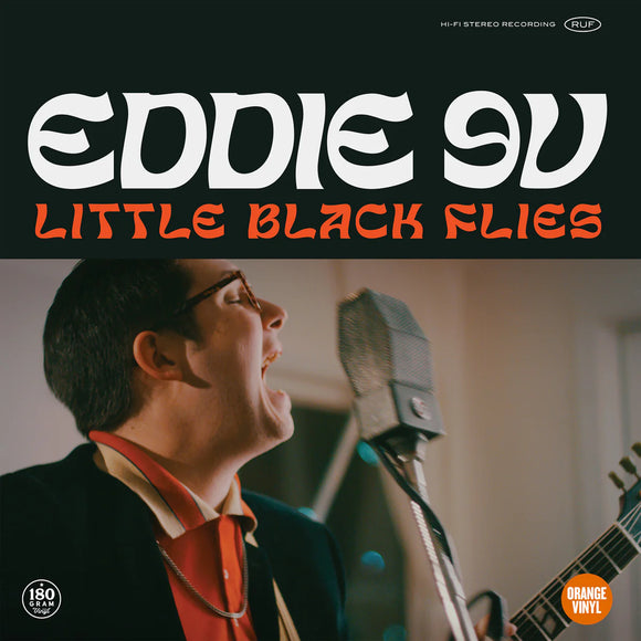 Eddie 9V - Little Black Flies [Orange vinyl]