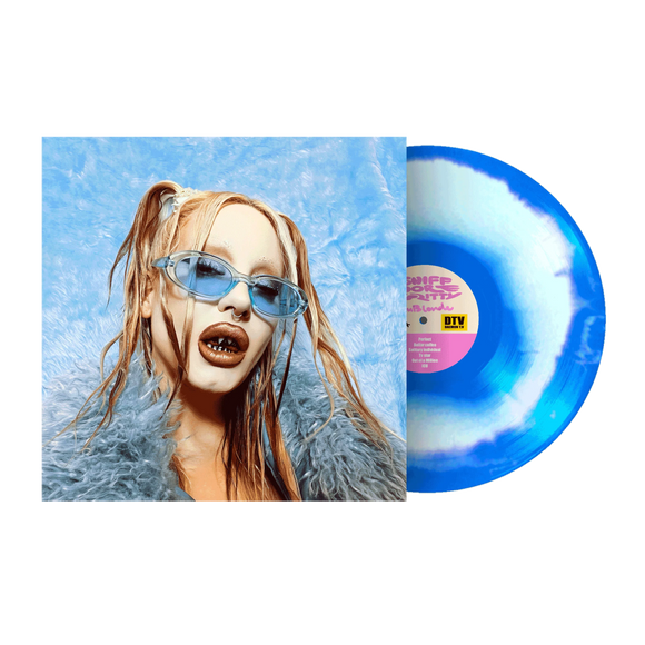 Du Blonde - SNIFF MORE GRITTY [blue and white coloured vinyl]