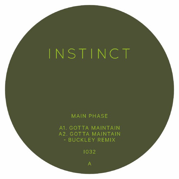 MAIN PHASE - Gotta Maintain (feat Buckley mix)