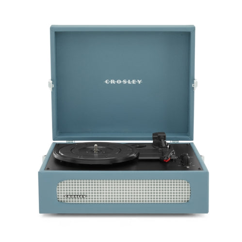 Crosley Voyager Portable Turntable - Now with Bluetooth [Washed Blue]