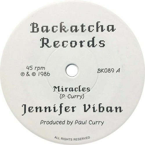 JENNIFER VIBAN - MIRACLES / HOW CAN I GET TO KNOW YOU [7" Vinyl]