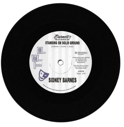 Sidney BARNES - Standing On Solid Ground [7" Vinyl]