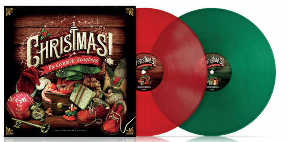 VARIOUS ARTISTS - Christmas (Transparent Red/Green Vinyl)