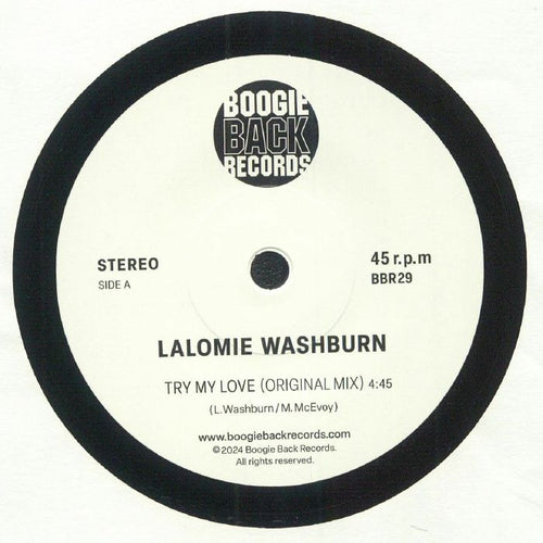 LALOMIE WASHBURN - Try My Love [7" Vinyl]