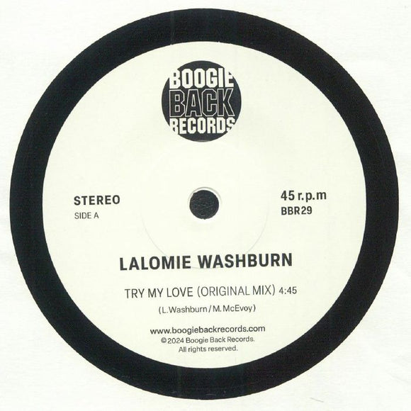 LALOMIE WASHBURN - Try My Love [7