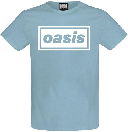 Oasis Logo Vintage T-Shirt (Blue)