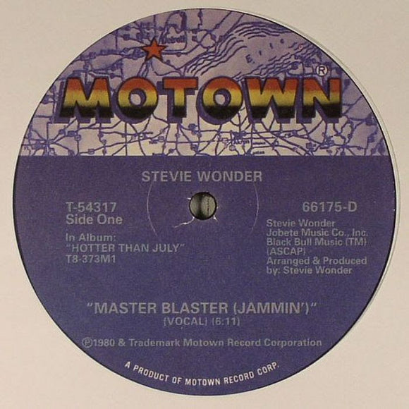 Stevie Wonder - Master Blaster (Jammin')