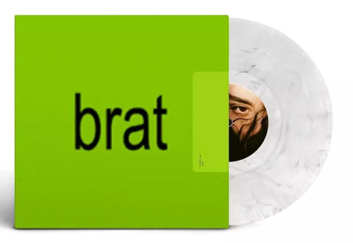 Charli XCX - Brat (1LP/GF/Clear With Gray Marble/Booklet) (ONE PER PERSON)