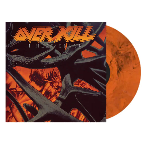 Overkill - I Hear Black [Orange with Black Marble Vinyl]