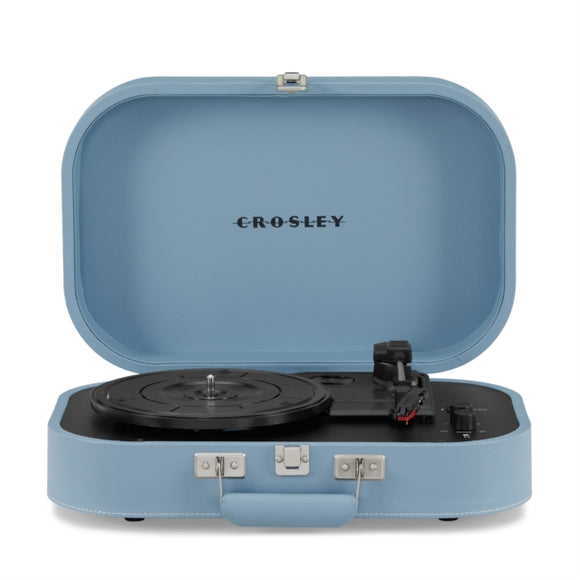 Crosley Discovery Portable Portable Turntable - Now with Bluetooth Out [Glacier]