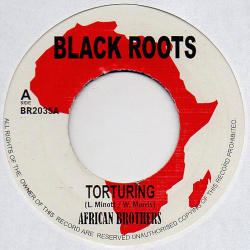 TORTURING/ TORTURING DUB by AFRICAN BROTHERS [7" Vinyl]