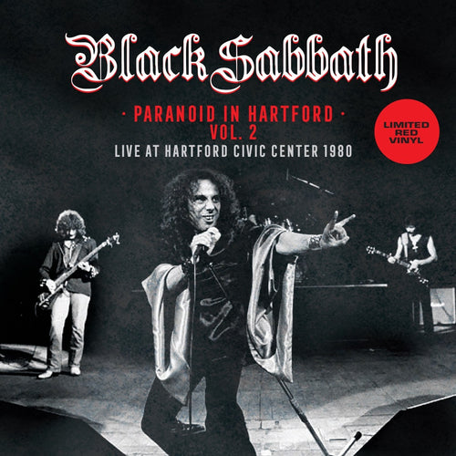 BLACK SABBATH - Paranoid In Hartford Vol. 2 (Red Vinyl)