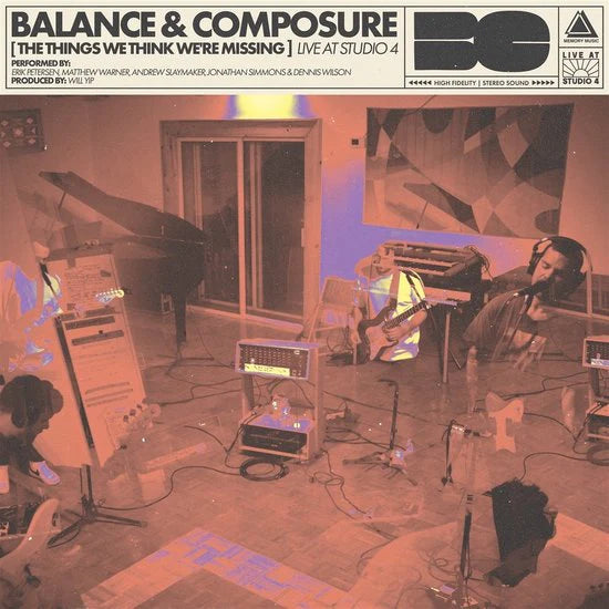 Balance And Composure - The Things We Think We’Re Missing - Live At Studio 4 (Pink With Purple & Cream Vinyl)