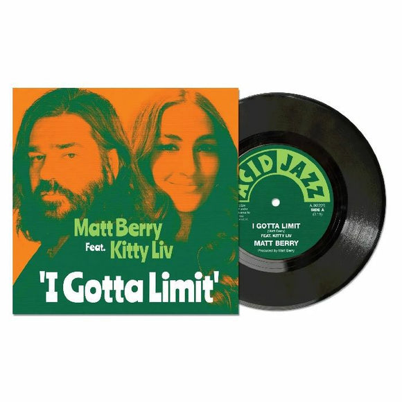 MATT BERRY - I GOTTA LIMIT (Feat. KITTY LIV) c/w SUMMER SUN (David Arnold remix)