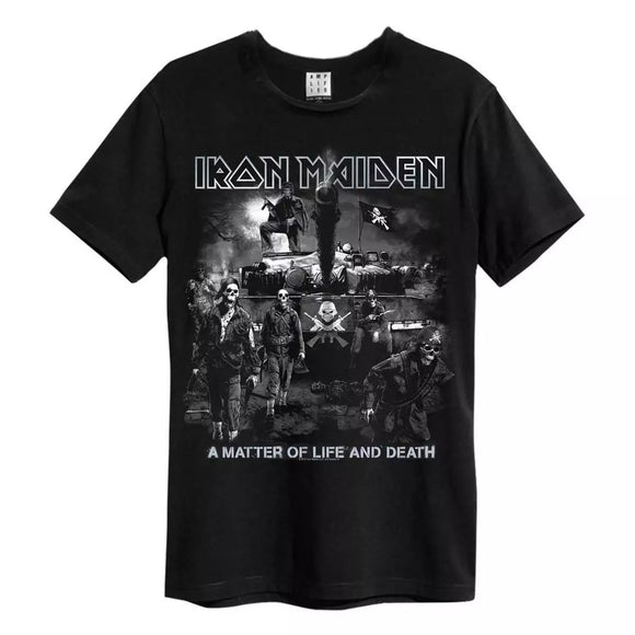 IRON MAIDEN - Life Or Death T-Shirt (Charcoal)