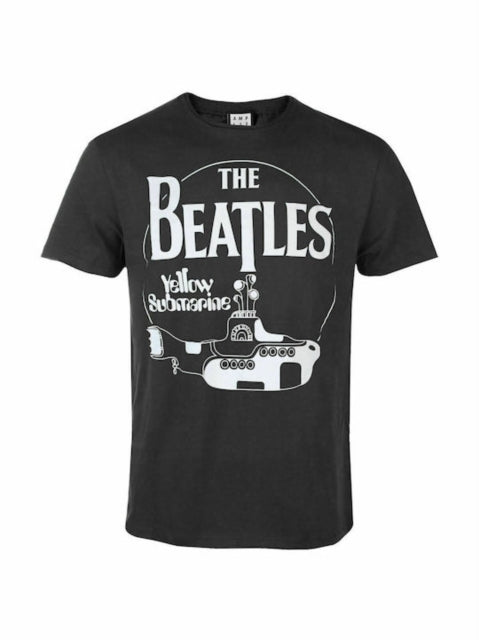 BEATLES - Yellow Sub 2 Tour T-Shirt (Charcoal)