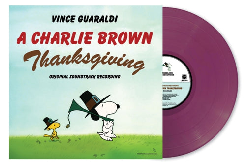 VINCE GUARALDI - Charlie Brown Thanksgiving (Purple Jelly Bean Vinyl) (Indies)