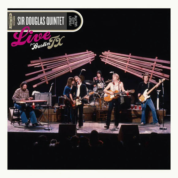 SIR DOUGLAS QUINTET - LIVE FROM AUSTIN, TX [2LP Limited Edition Crystal Pink Vinyl, Gatefold]