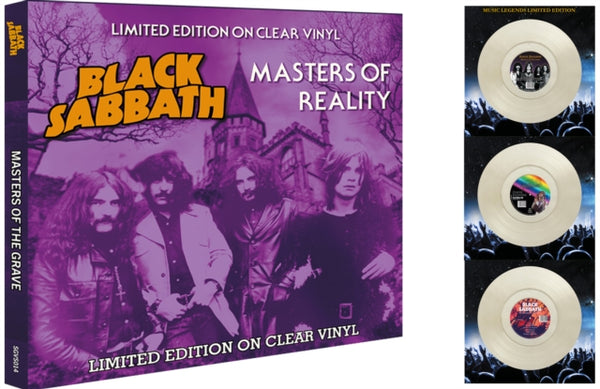 BLACK SABBATH - Masters Of Reality (Clear Vinyl 3LP) – Horizons Music