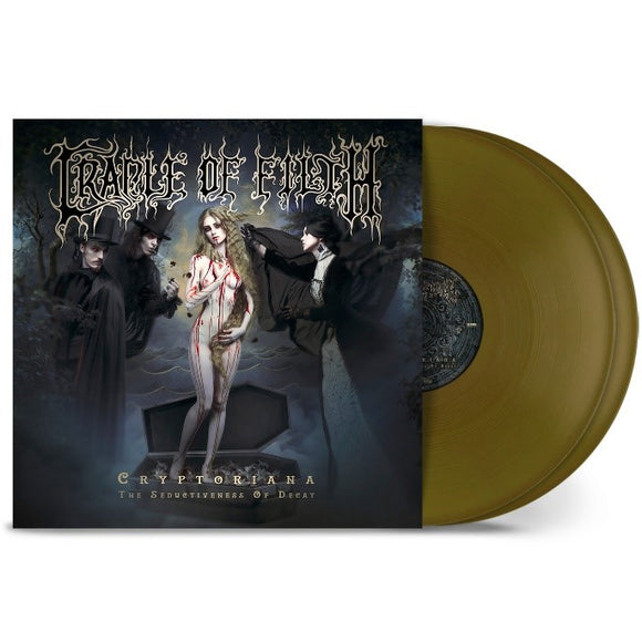 Cradle Of Filth - Cryptoriana - The Seductiveness Of Decay [2LP 140g Gold Vinyl]