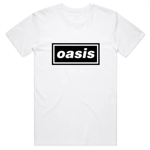 Oasis Logo Vintage T-Shirt (White)