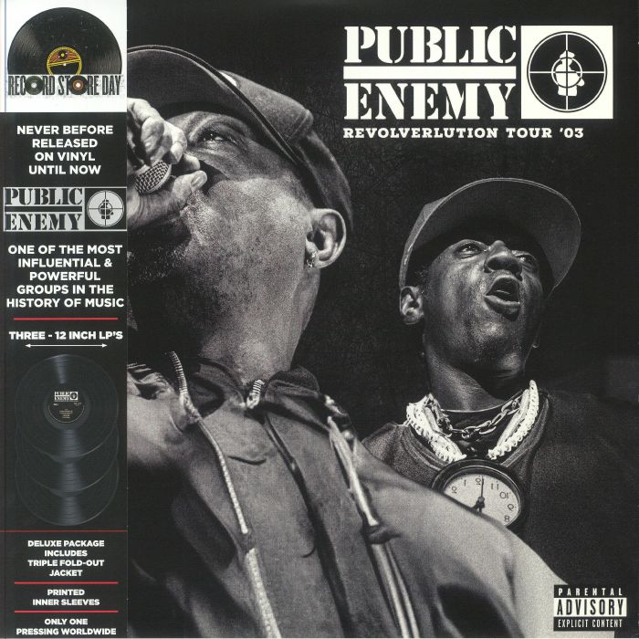 PUBLIC ENEMY - Revolverlution Tour 2003 [3LP] (RSD 2024) (ONE PER PERSON)