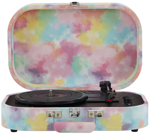 Crosley Discovery Portable Portable Turntable - Now with Bluetooth Out [Tie-Dye]