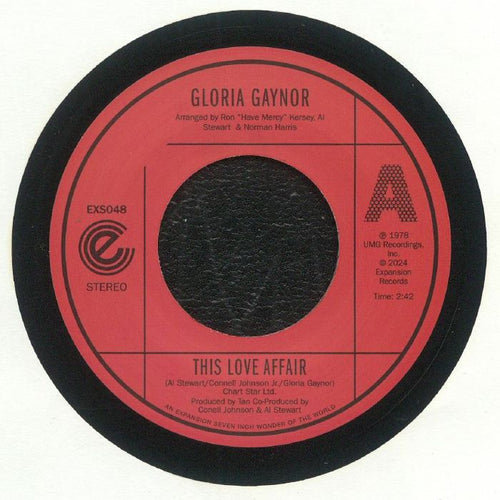 GLORIA GAYNOR - This Love Affair [7" Vinyl]