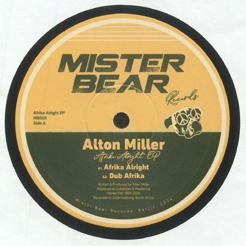 Alton MILLER - Afrika Alright EP