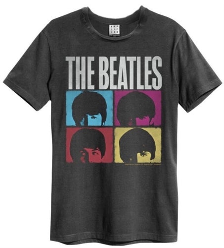 BEATLES - Hard Days Night T-shirt (Charcoal)