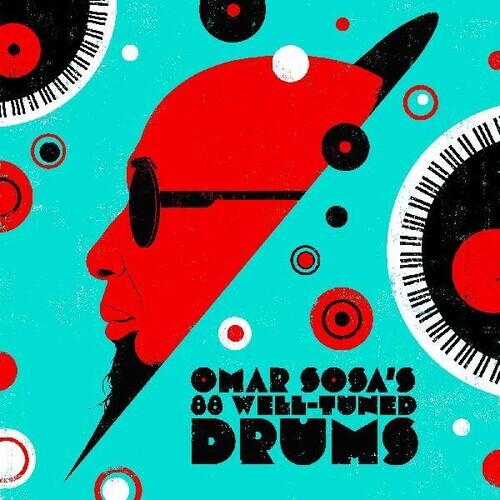 Omar Sosa - Omar Sosa's 88 Well-Tuned Drums [Trans Red Vinyl]