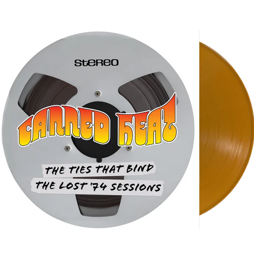 CANNED HEAT - Ties That Bind (Metallic Gold Vinyl) (Circular Die-Cut Cover)