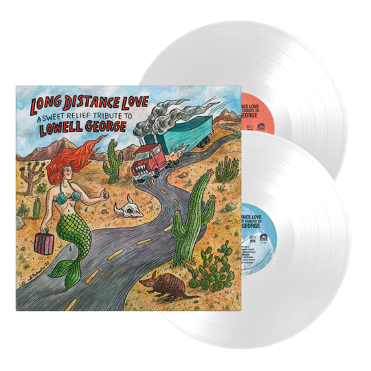 Various Artists - Long Distance Love - A Sweet Relief Tribute To Lowell George [White coloured vinyl 2LP]