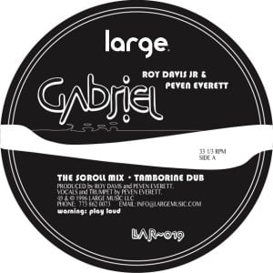 Roy Davies Jr & Peven Everett - Gabriel [Black Vinyl]