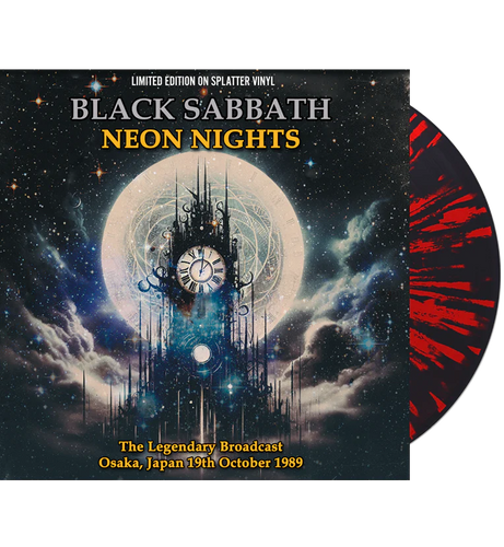 BLACK SABBATH - Neon Nights (Black & Red Splatter Vinyl)