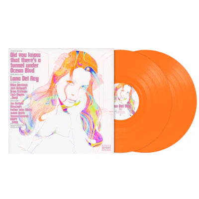 Lana Del Rey - Did You Know That There's A Tunnel Under Ocean Blvd (Orange Vinyl)