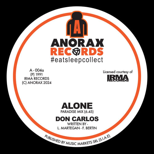 Don Carlos - Alone [10" Vinyl]