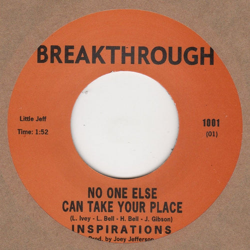 INSPIRATIONS - No One Else Can Take Your Place / Instrumental [7" Vinyl]