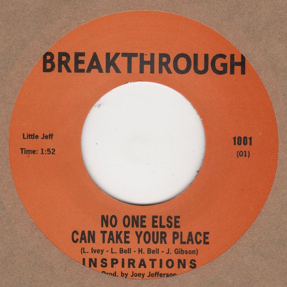 INSPIRATIONS - No One Else Can Take Your Place / Instrumental [7