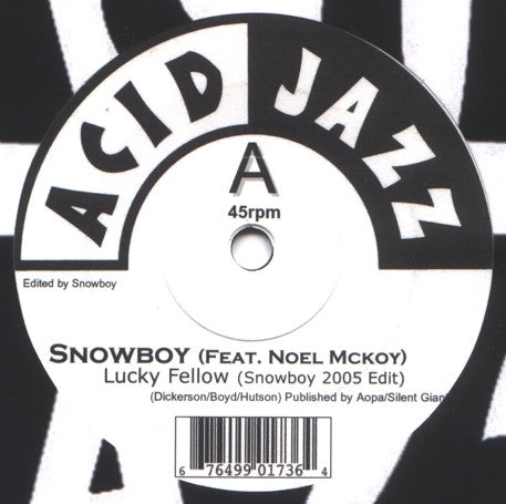 Snowboy - Lucky Fellow/Get Overboard [7" Vinyl]