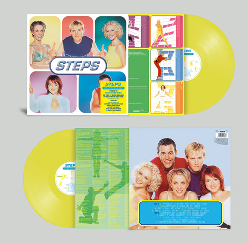 Steps - Steptacular (140G Neon Yellow Vinyl)