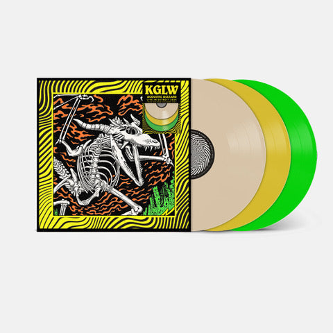 King Gizzard & The Lizard Wizard Acoustic Gizzard - Live in Detroit 2024 [Green/Yellow/BoneVinyl 3LP] (ONE PER PERSON)