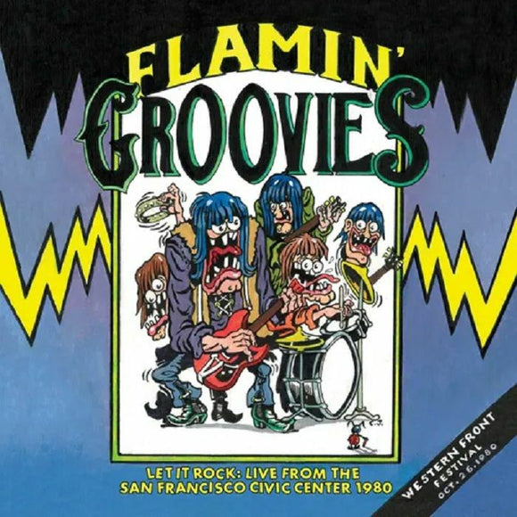 FLAMIN' GROOVIES - Let It Rock: Live From The San Francisco Civic Center 1980 (Orange Vinyl) (Black Friday 2024)