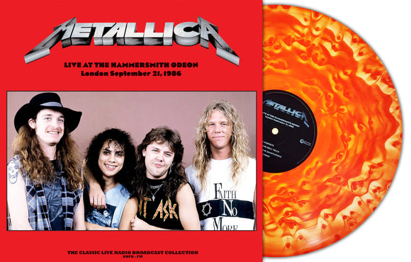 Metallica - Live at the Hammersmith Odeon, London, 1986 [Red Cloudy Vinyl]