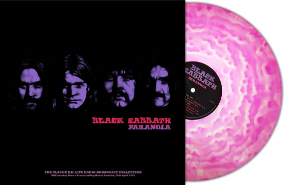 BLACK SABBATH - Paranoia - BBC Sunday Show. London 1970 (Magenta Cloudy Vinyl)