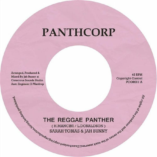 Sarah Tobias & Jah Bunny - The Reggae Panther [7" Vinyl]