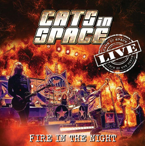 Cats in Space - Fire in the Night: Live [2LP White]