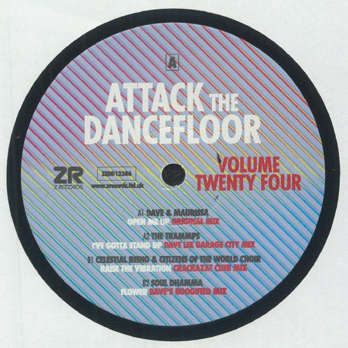 Dave LEE / MAURISSA ROSE / THE TRAMMPS / CELESTIAL BEING / CITIZENS OF THE WORLD CHOIR / SOUL DHAMMA - Attack The Dancefloor Volume Twenty Four (incl Dave Lee & Crackazat mixes)