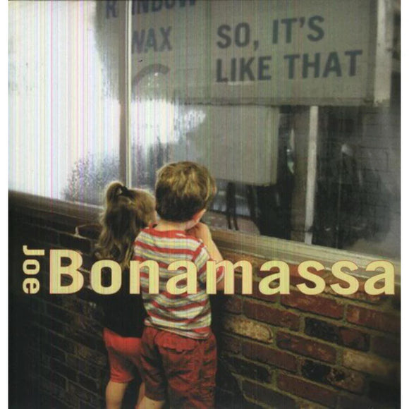 JOE BONAMASSA - SO, ITS LIKE THAT [2LP]